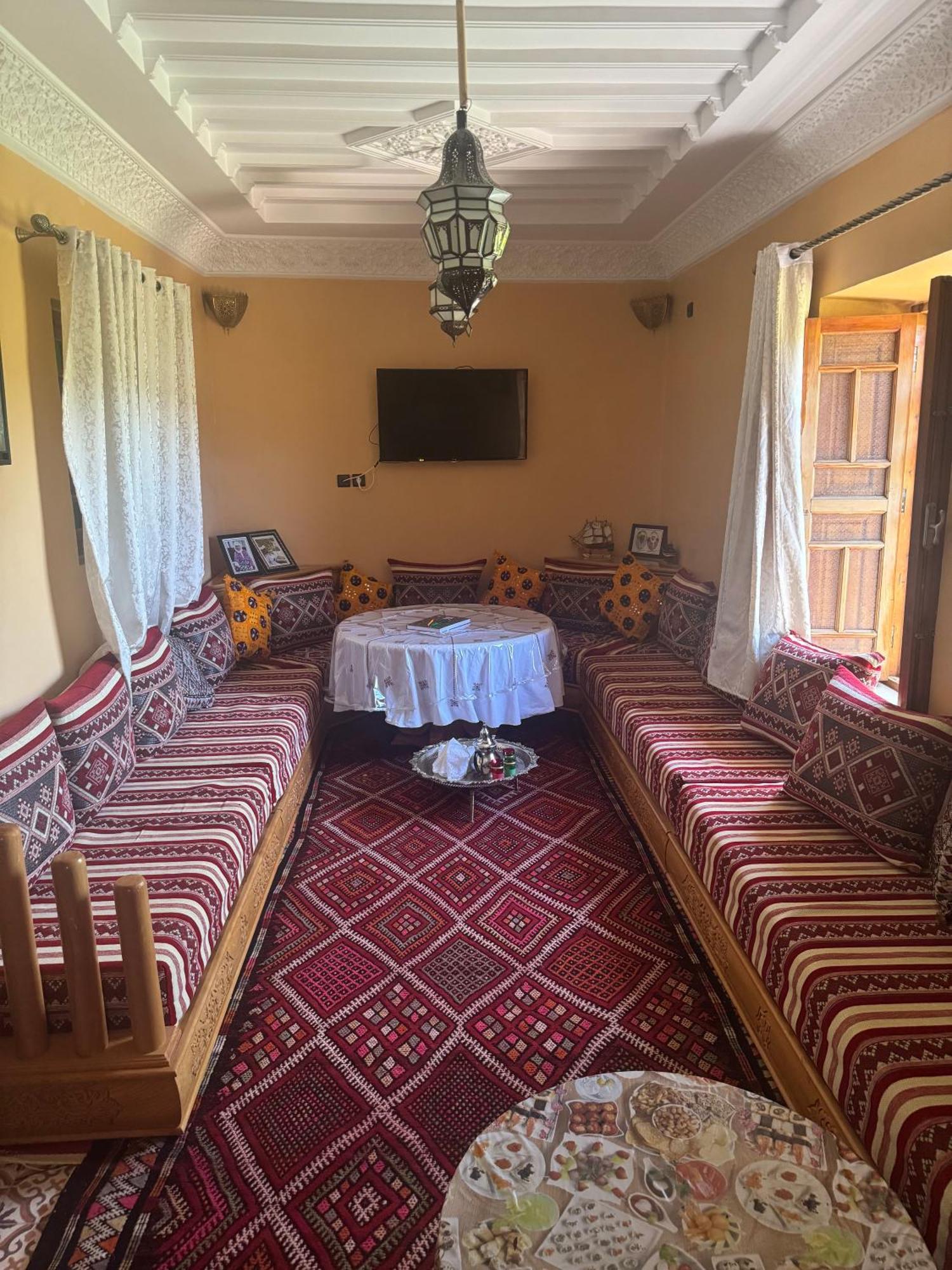 Gite Marbie Maison Rurale, Une Experience Naturelle Unique, Au Coeur Du Moyen Atlas, Maroc Kasba Tibouda Екстер'єр фото